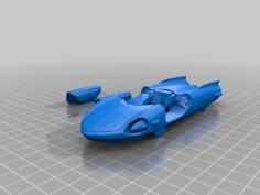 Rocket Car 3D Printer Model