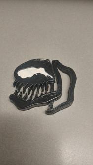 Venom Bag Clip Chip Clip Clipz From Spider Man 3D Printer Model