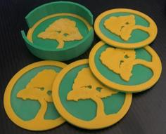 Drink Coasters (v3.5) 3D Printer Model