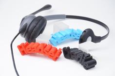 Snappy Headset Hanger 3D Printer Model