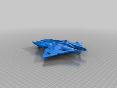 Kitbash – Gladiator Class Interceptor 3D Printer Model