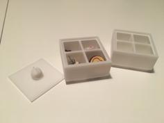 Snapfit And Stackable Jewelry Boxes (Various Sizes) 3D Printer Model