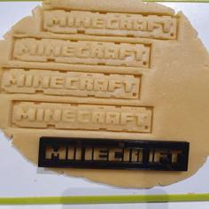 Minecraft Cookie Cutter 3D Printer Model