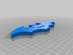 Flexi Bat 3D Printer Model