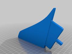 Action Man Cherilea Plane Tail 3D Printer Model