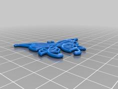 Celtic Butterfly 3D Printer Model