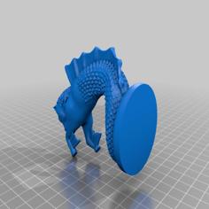 Hippocampus Sea Horse 3D Printer Model