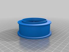 1/8 Beadlock Wheel Set For RC 3D Printer Model