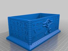 Millenium Puzzle Sarcophagus No Dice Slot 3D Printer Model