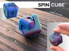 Spin Cube (Print In Place) 3D Printer Model