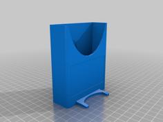 Desktop Business Card Holder 3D Printer Model