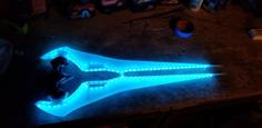 Halo 4 Energy Sword – Sangheili Sword With Sound, Effects, And Electronics 3D Printer Model