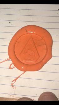 Flaming Fist Wax Seal 3D Printer Model