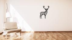 Deer / Jelen Wall Decoration 3D Printer Model