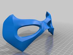 Generic Superhero Mask 3D Printer Model