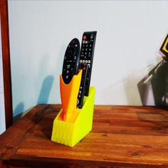 LG Magic Remote Attachment For TV Remote Holder 3D Printer Model