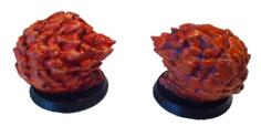 Flaming Sphere Miniature 3D Printer Model