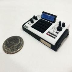 Mini AKAI Professional MPC2500 Limited Edition 3D Printer Model