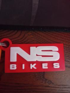 NS Bikes Keychain 3D Printer Model