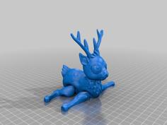 CUTE ARTICULATED DEER 3D MODEL 3D Printer Model