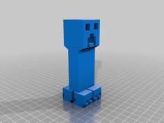 Mine Craft Creeper 3D Printer Model