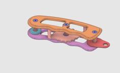 NEW Knife Shaped Key Organizer 3D Printer Model