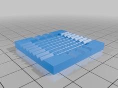 Suboxone Film Cutter Template (4 Gram, Dr. Reddy’s Brand) 3D Printer Model