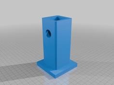 Plain 2″ Hitch Cover 3D Printer Model