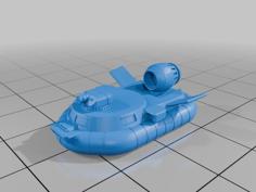 Tigershrike Hovercraft 3D Printer Model