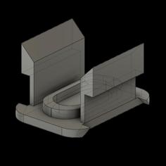 USP 10RD Magazine Locking Plate Conversion 3D Printer Model