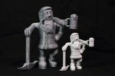 Moe The Dwarf 3D Printer Model