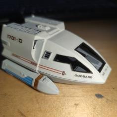 Star Trek TNG Typ 6 Shuttle 3D Printer Model