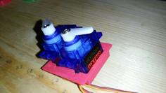 Dual Servo Box Bracket 3D Printer Model