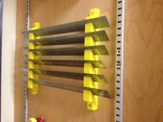 Shop Tool Cabinet Ruler Rack 3D Printer Model