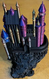 Fantasy Light-up Castle 3D Printer Model