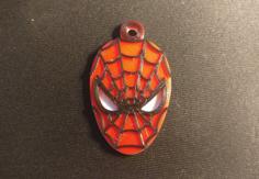 Spiderman Keychain 3D Printer Model