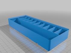 Gridfinity | Bin | Box | Assortment | 2 X 5 X 4 | WX9 WY1 3D Printer Model