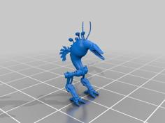 Chaos Monster With Bitz 3D Printer Model