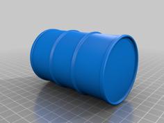 Gasole Barrel 3D Printer Model