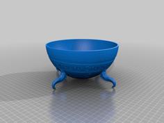 Cthulhu Bowl 3D Printer Model