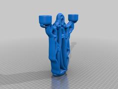 JSUS CandleStick Holder Version 3.0 3D Printer Model