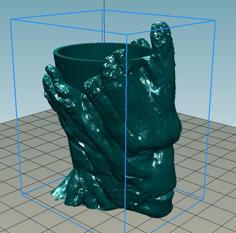 Groot Shot Glass 3D Printer Model