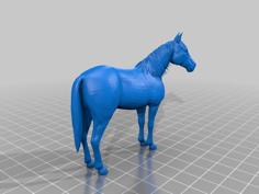 Horse 3D Printer Model