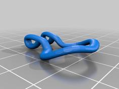 Necklace Ring Holder 3D Printer Model