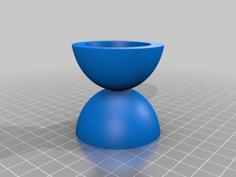 Parametric Yo-Yo 3D Printer Model