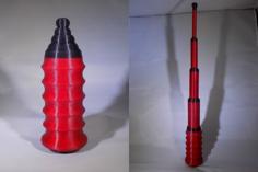 BATON!!! Prints In One Print – Already Assembled 3D Printer Model