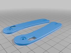 Lander 3 Knife Scales 3D Printer Model