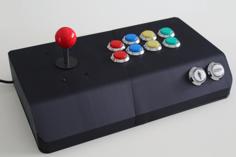 Arcade Stick 3D Printer Model