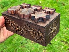 Steampunk Puzzle Box 3D Printer Model