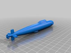 Project 705 Alfa Class (Work In Progress) 3D Printer Model